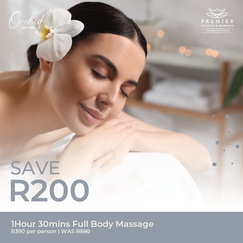 Full Body Massage: 1h 30mins