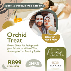 Orchid Treat - Book for 1 & Get 1 Free