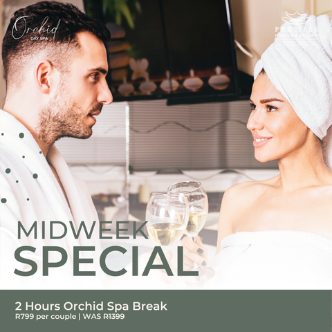 Orchid Spa Break: 2 hours - Only R799 Per Couple