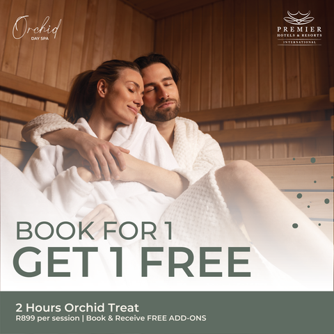 Orchid Treat: 2 hours - Book for 1 & Get 1 Free