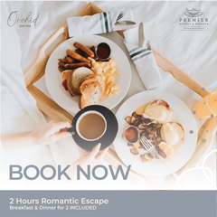 Orchid Romantic Escape (Dinner, Bed & Breakfast): 2 hours
