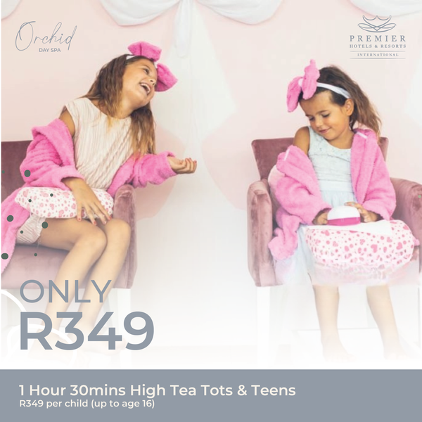 Tots & Teens High Tea: 1h 30mins