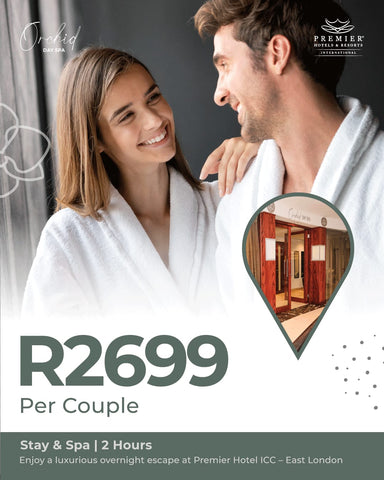 Premier ICC Spa & Stay for Two-2hours
