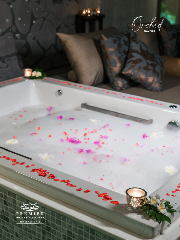 Add on Romantic Spa Bath- 15mins to 20mins