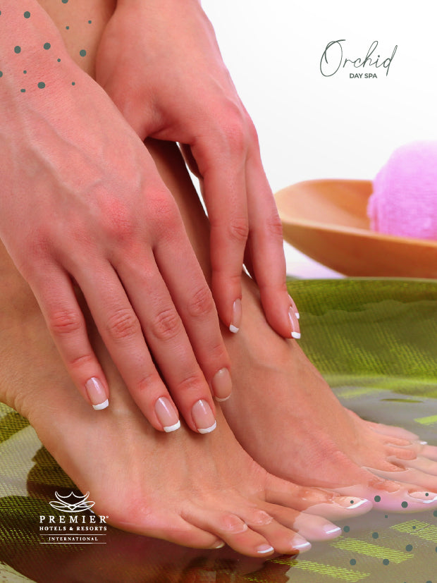 Spa Manicure or Pedicure -1hour